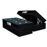 Cama Box Baú CRC Solt +Colchão Ortopédico Sofistic Paropas -