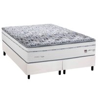 Cama Box CRC Queen +Colchão Molas C1723 Herval 158x198