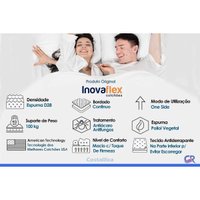 Colchão Queen Espuma Anatômico Inovaflex Ortopédico Comfort Premiun 158x27