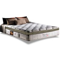 Colchão King Espuma Viscoelástico Herval Molas Ensacadas Imperatore 193x203x34