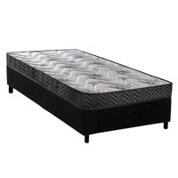 Cama Box CRC Solteiro +Colchão D45 Pasquale Wave Paropas 78