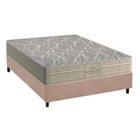 Cama Box CRC Casal +Colchão Ortopédico Tech2000 Probel 138