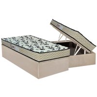 Cama Box Baú CRC Solt +Colchão D33 Pasquale Wave Paropas 88