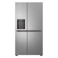 REFRIGERADOR LG SMART SIDE BY SIDE FROST FREE INVERTER 638 LITROS INOX LOOK BIVOLT GCL267KLQX