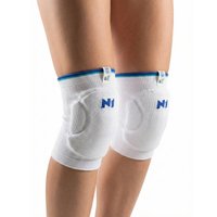 Joelheira Spry Tamanho G Branca N1 Sport Cruzeiro Licenciada EVA 15mm Alta Proteção