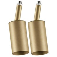 Kit 2 Spots para Iluminação Perfilado Dourado em Alumínio Bivolt Mr11 Neo Dital