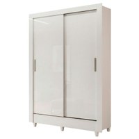 Guarda Roupas Solteiro com 2 Portas de Correr 2 Gavetas Dafne