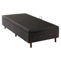 Base Sommier Baú Cama Box Solteiro Lotus Kappesberg 88 x 158
