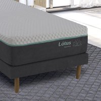 Conjugado Sommier e Colchão Solteiro Lotus Kappesberg 88x188