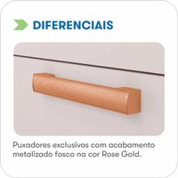 Cozinha Compacta 4 Pe&ccedil;as 9 Portas 2 Gavetas com Tampo Itatiaia Napoles