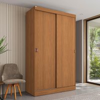 Guarda-Roupa Casal com 2 Gavetas Kappesberg Canela 121cm