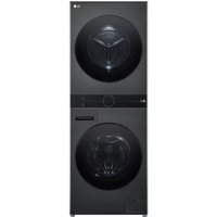 Lava e Seca LG WK14BS6 Torre WashTower 14kg Preta Inox