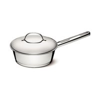 Panela Tramontina Allegra em Aço Inox com Fundo Triplo 20 cm 2,2 L