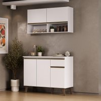 Armário de Cozinha Compacta Atlanta Jolie Carraro Branco