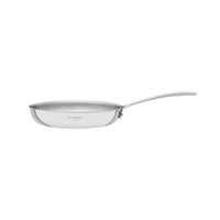 Frigideira Tramontina Luna em Aço Inox 26 cm 2,2L Fundo Triplo Compatível com Indução