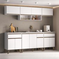 Armário de Cozinha Completa Atlanta Smart Carraro Branca