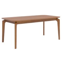 Mesa de Jantar 6 Lugares Tampo MDF 180X90 cm 20509 Cinamomo NATUEM