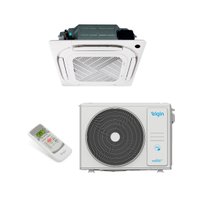 Ar Condicionado Split Cassete 4 Vias Inverter Elgin R-32 Wi-fi 36000 Btus Frio 220v 45KXFE36C2CA / 45KXFI36C2WA