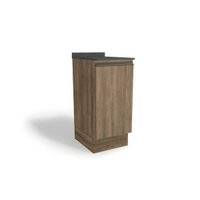 Cozinha Modulada Kappesberg Maxxi Kappesberg Nicho G741 c/ Tampo 40cm Nogal/Cinzel