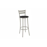 Banqueta Cozinha Jade 1B699NK Aço 1 Un Niquel/Corano Preto - Kappesberg