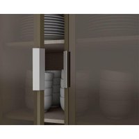 Cozinha Modulada Henn Connect Henn 13 Peças C6P15 Duna/Cristal