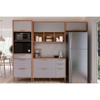 Kit Cozinha MGM 4 Peças Eloise CZ028 Cinamomo/Platina