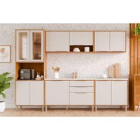 Kit Cozinha MGM 5 Peças Áurea C5P165 Cinamomo/Off
