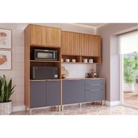 Cozinha Completa MGM 3 Peças Divina C3P57 Cinamomo/Titanium