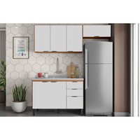 Cozinha Modulada Demóbile 3 Peças Firenze C3P50 Amendola/Nude Prime TX