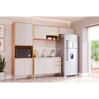 Cozinha Modulada MGM 4 Peças Áurea C4P188 Cinamomo/Off