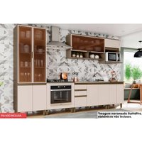 Kit Cozinha Henn 9 Peças Connect C6P18 Duna/Cristal