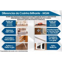 Kit Modulado MGM 6 Peças Brilhante C6P138 Cinamomo/Off