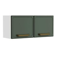 Armário de Cozinha Modulado Bella c/ 2 Portas Baixo 80cm Verde - Bertolini