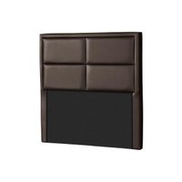 Painel de Cama Box Estofada Solteiro New York Corano Marrom - Probel