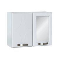 Espelheira de Banheiro Rubi 70cm Branco - Telasul