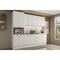 Cozinha Completa Carraro 5 Peças Bella C5P119 Branco