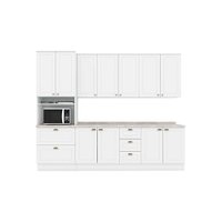 Cozinha Modulada Henn Americana Henn 7 Peças C5P63 Branco