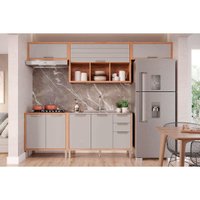 Kit Cozinha MGM 5 Peças Eloise C5P256 Cinamomo/Platina