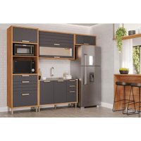 Kit Cozinha MGM 4 Peças Eloise C4P256 Cinamomo/Titanium