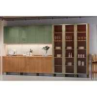 Kit Modulado Kappesberg 18 Peças Vibra C18P1 Canela/Verde Pistache Lacca