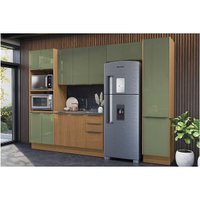 Kit Cozinha Kappesberg 5 Peças Vibra C5P159 Canela/Verde Pistache Lacca