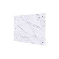 Fechamento de Cozinha Modulado Painel Marmorizado Celeste 120cm Marmorizado Calacata - MGM