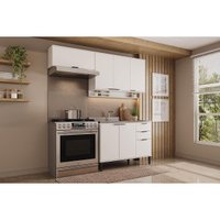 Cozinha Modulada Carraro Alpha Alpha 3 Peças (2Aéreos+1Balcão) C3P30 Branco-Carraro