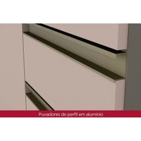 Cozinha Modulada Henn Connect Henn 16 Peças s/Pia C16P01 Duna/Cristal
