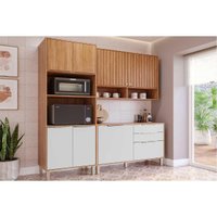 Cozinha Completa MGM 3 Peças Divina C3P57 Cinamomo/Off