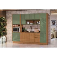 Kit Modulado Kappesberg 7 Peças Vibra C7P109 Canela/Verde Pistache Lacca