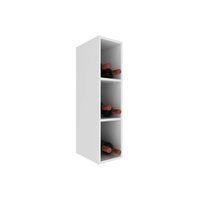 Armário Cozinha Modulado Garrafeiro CZ-3318 20cm Branco Tecno Mobili