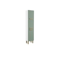 Paneleiro Cozinha Modulado Bella c/ 3 Portas 40cm Verde Bertolini