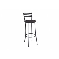 Banqueta Cozinha Jade 1B699PRF Aço 1 Un Preto/Corano Preto - Kappesberg
