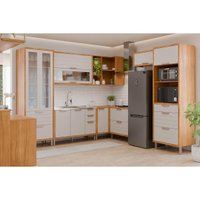 Kit Cozinha MGM 8 Peças Eloise C8P88 Cinamomo/Off